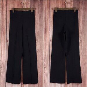 NWT J Crew Womens Size XS Delaney Kickout Sweater Pants Flare Black BQ100